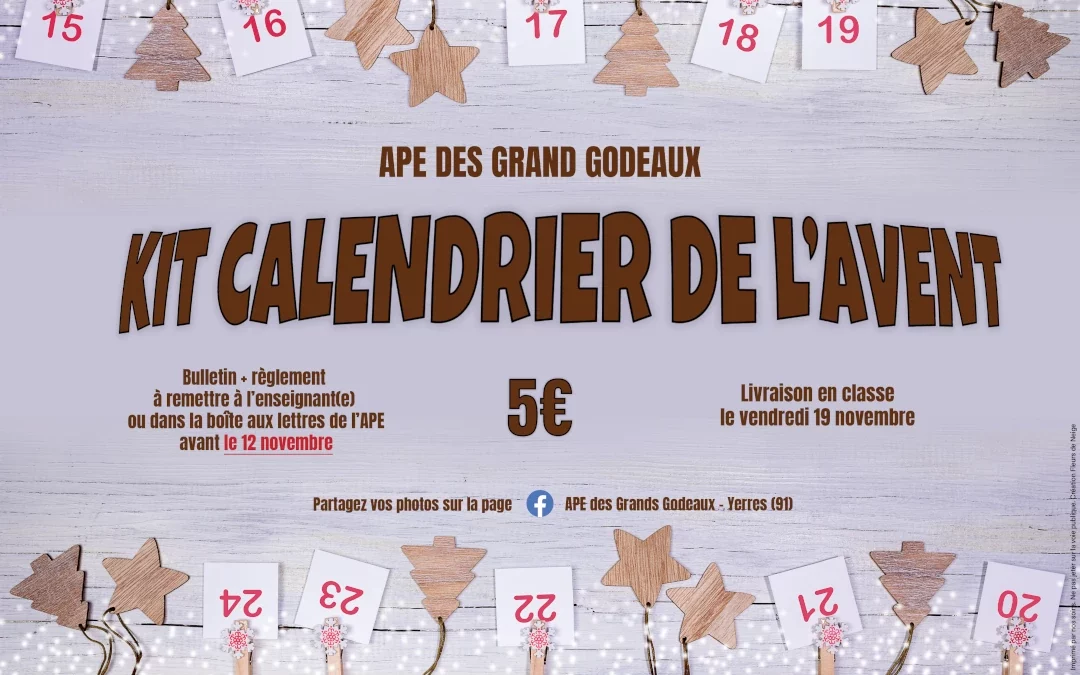 APE – Kit calendrier de l’avent