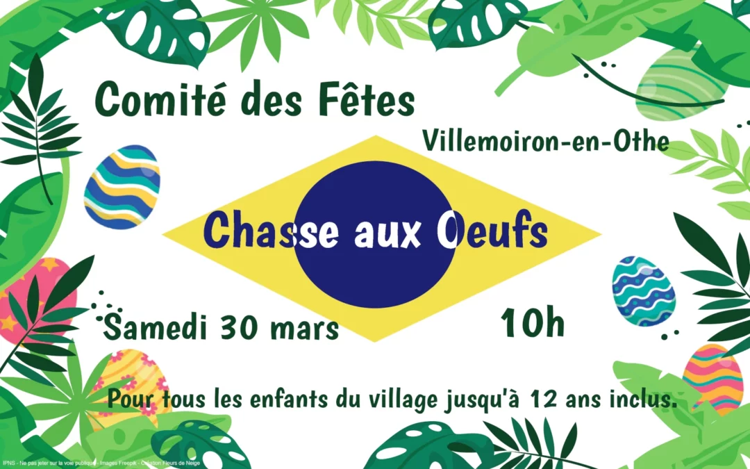 Chasse aux Oeufs – Villemoiron-en-Othe